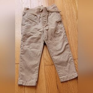 GAP Kids Khaki Pull-On Twill Pants, Size 2T